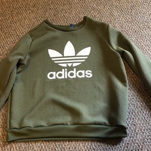 Mint green Adidas sweatshirt 😍